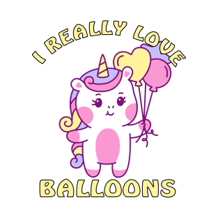 I love balloons T-Shirt