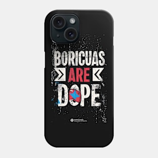 Boricuas are dope Phone Case