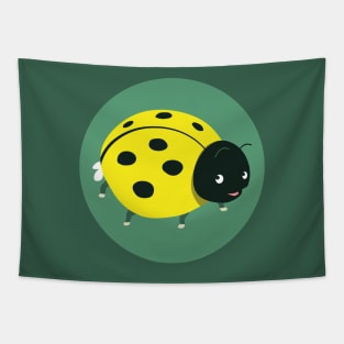 Lemon ladybird Tapestry