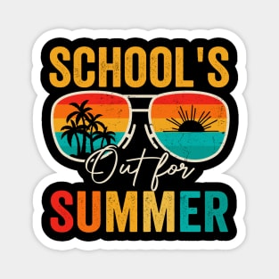 schools out for summer Magnet