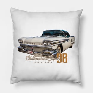 1958 Oldsmobile Super 98 Holiday Coupe Pillow