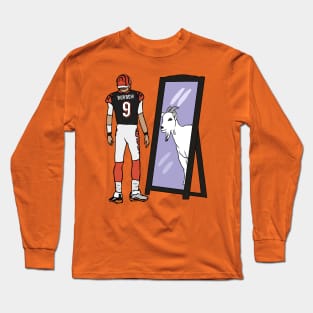 Cincinnati Bengals Road Name & Number Long Sleeve T-Shirt - Joe Burrow -  Mens