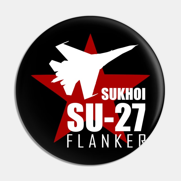 SU-27 Flanker Pin by TCP