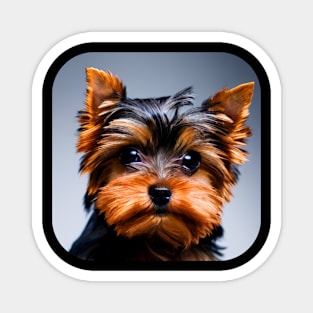 Yorkshire Terrier Puppy Magnet