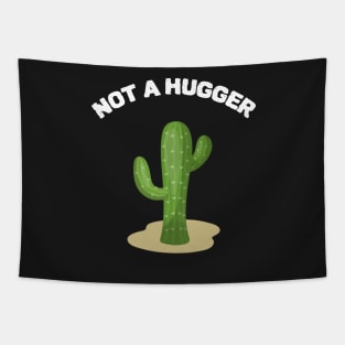 Not a Hugger Tapestry