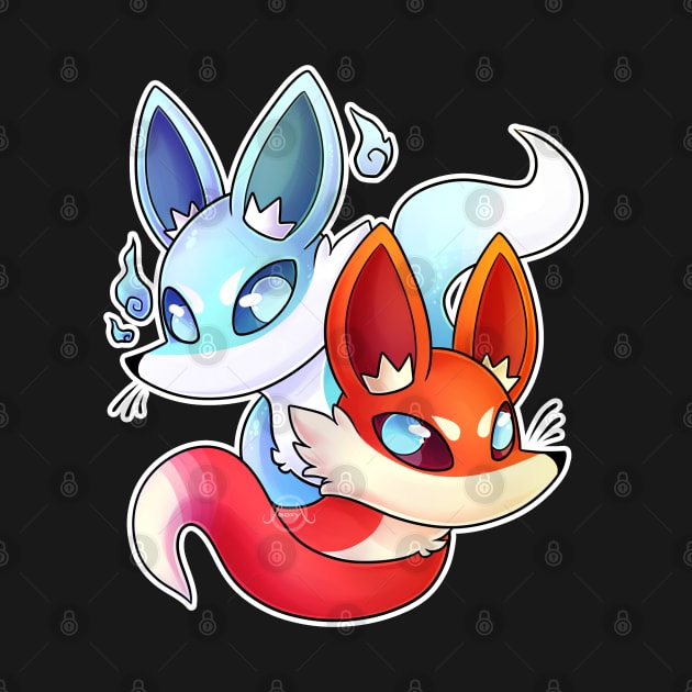 Fox Duo by seosaur