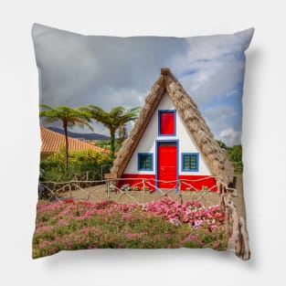 Madeira Traditional House Pillow