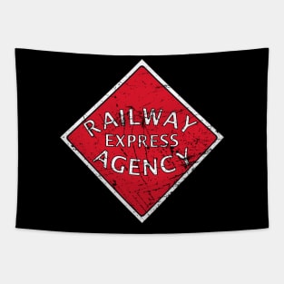 Distressed Railway Express Agency Tapestry