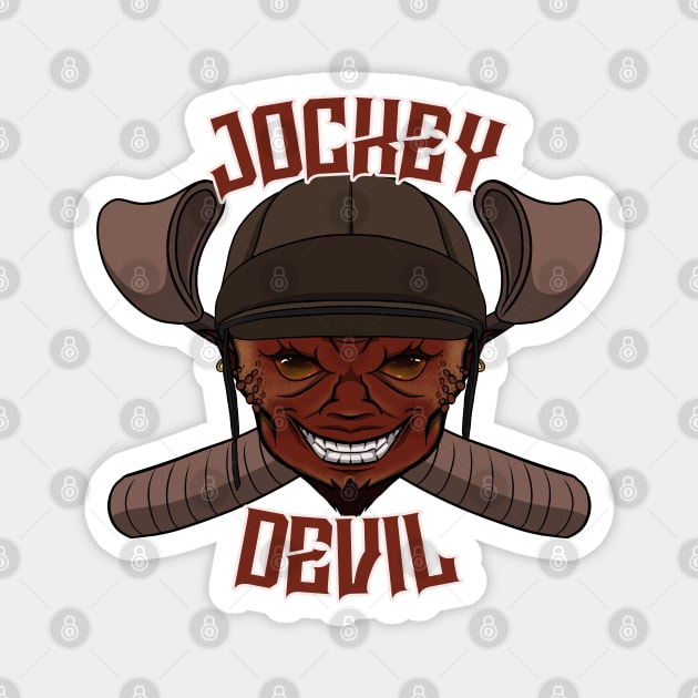 Jockey Devil Magnet by RampArt