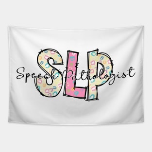 Speech Pathologist Vintage Retro SLP Tapestry