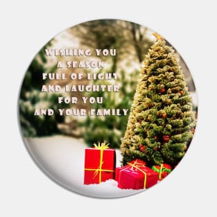 Christmas Wishes Pin