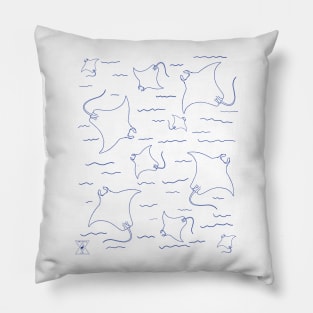 Stingray | Oceanography Sea Animal Marine Life Pillow