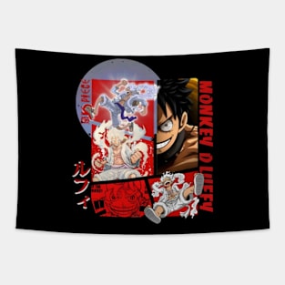 monkey d luffy quote gear 5 one piece Tapestry