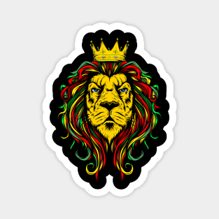 Reggae Rasta Lion Magnet