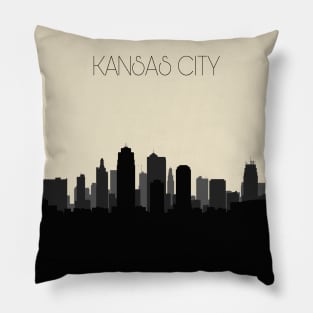 Kansas City Skyline Pillow