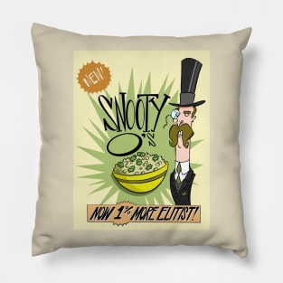 Snooty O's Pillow