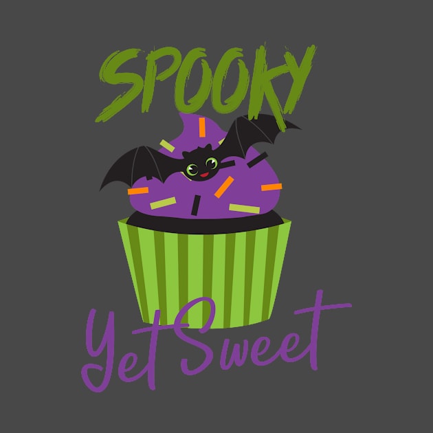 Spooky Yet Sweet Halloween Bat Cupcake by 4Craig