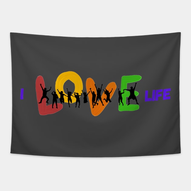 I love life Tapestry by store-for-you1