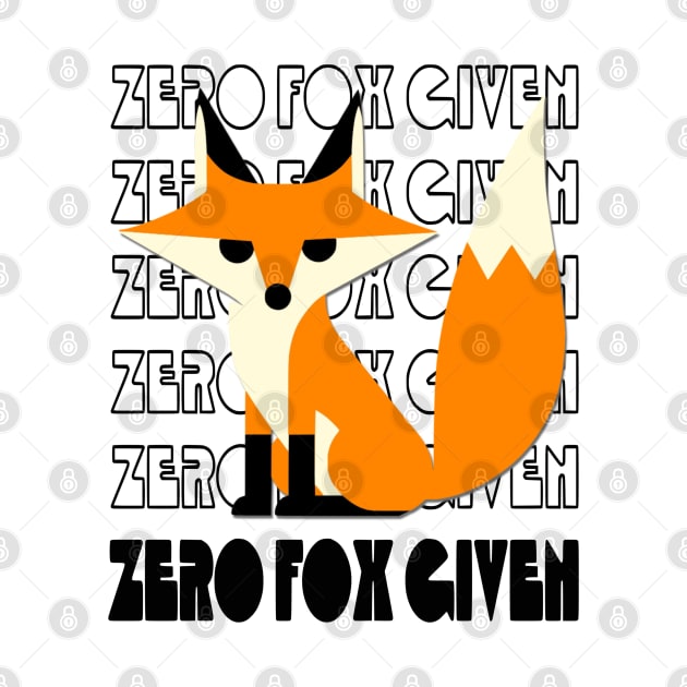 Zero fox given by Brand X Graffix