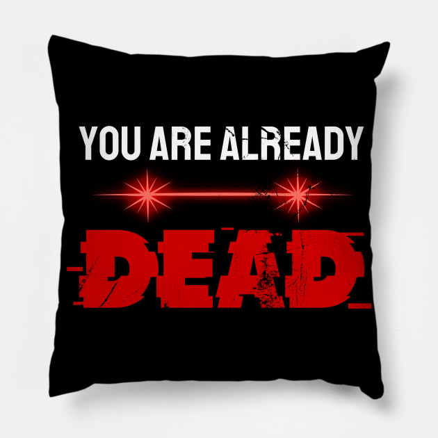 Omae Wa Mou Shindeiru Japanese Translation Omae Wa Mou Shindeiru Pillow Teepublic