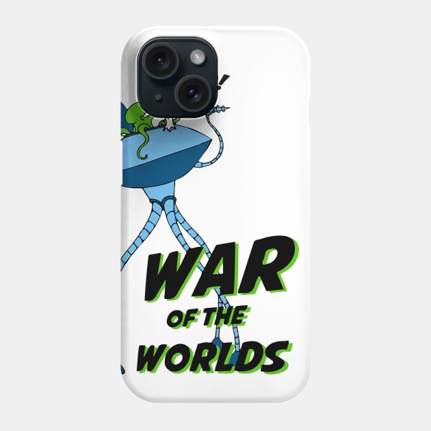 War of the Worlds Phone Case by lucamendieta