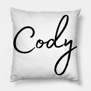 Cody Name Calligraphy Pillow