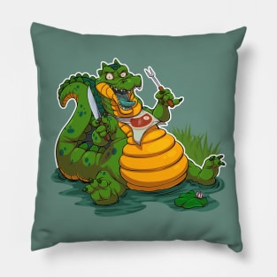 Stuffed Gator Pillow