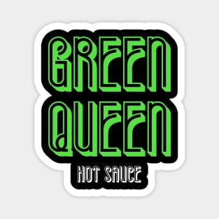 Green Queen Hot Sauce Ladybird Food Co. Magnet