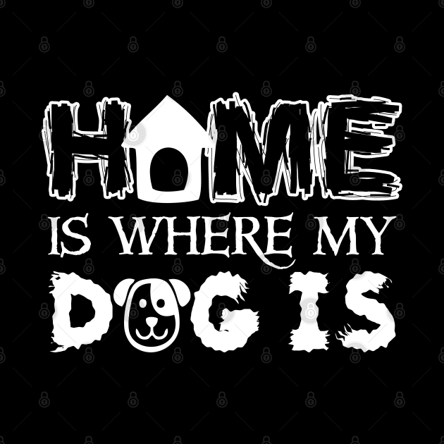 Home is Where My Dog is Black by RobertDan