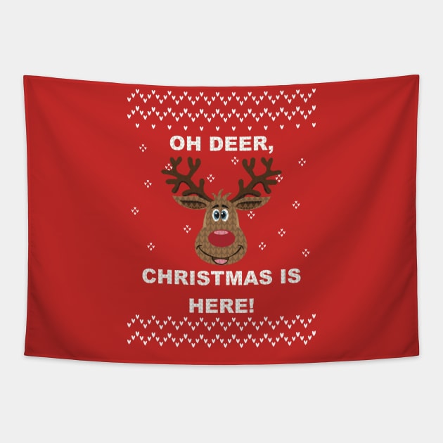 Oh Deer Tapestry by Springer Farm