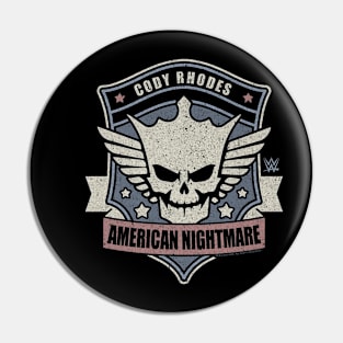 Cody Rhodes American Nightmare Logo Distressed Pin