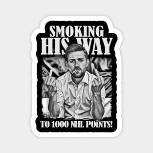 VINTAGE Leon Draisaitl Smoking His Way To 1000 Points 90S Magnet