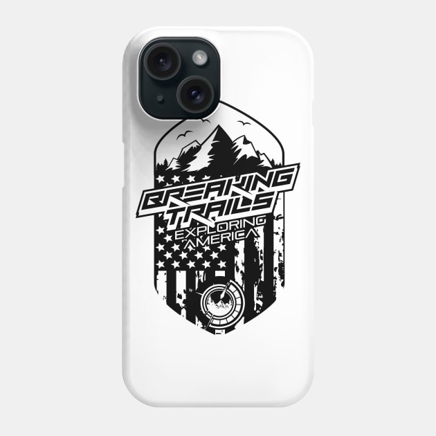 BREAKING TRAILS Phone Case by razrgrfx