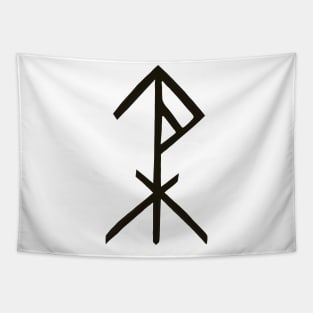 Rune of protection by Odin, Thor and Tyr Tapestry