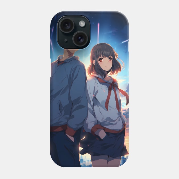 your name fanart anime graphic tee Phone Case by FunartsbyM