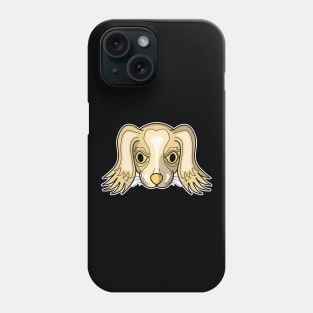 brown puppy face Phone Case