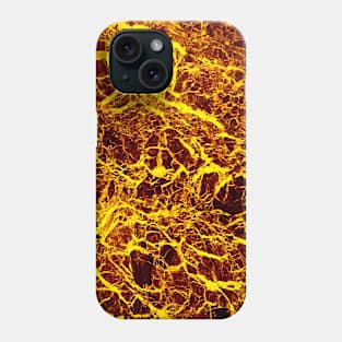 Yellow Marble Texture Phone Case