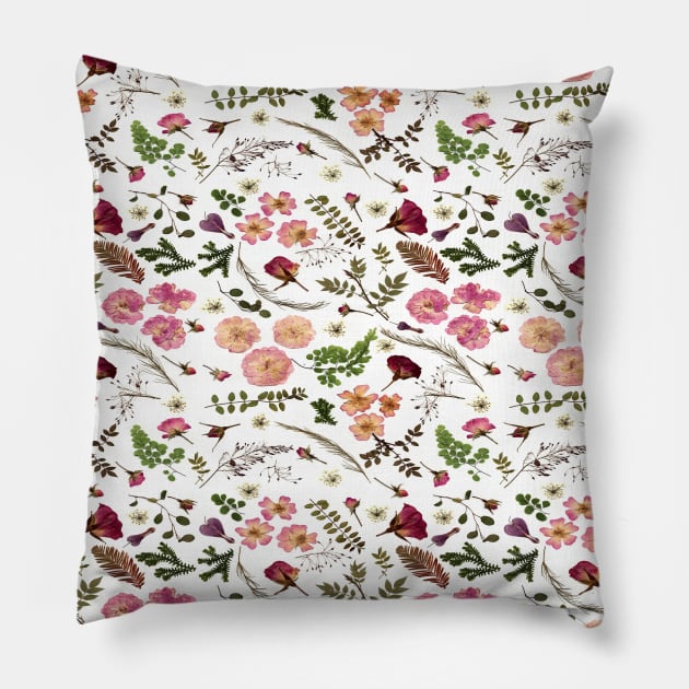 Antique Rose Garden Pillow by My Petal Press