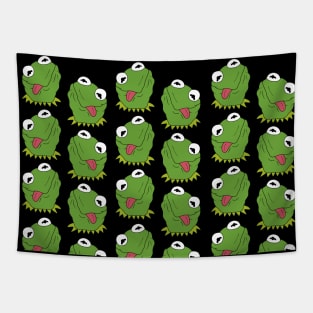 Kermit The Frog pattern Tapestry