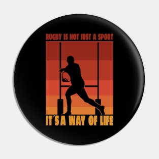 Rugby Life Scrum Passion Pin