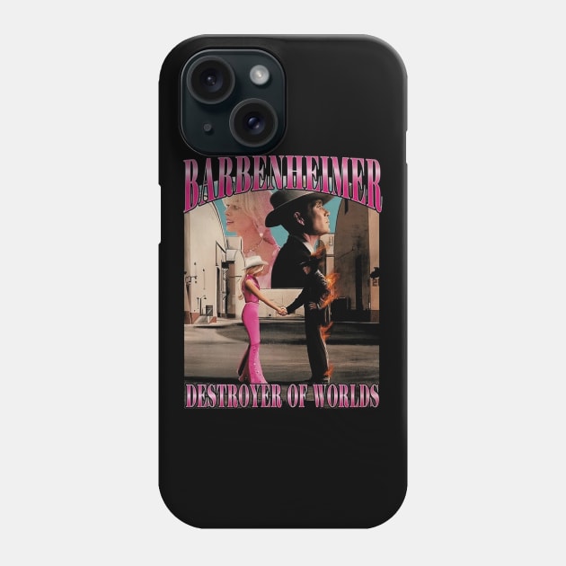 Barbenheimer x Destroyer Of World Phone Case by lynnellis