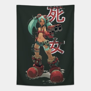 Death girl Tapestry