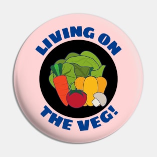 Living on the Veg | Vegetables Pun Pin