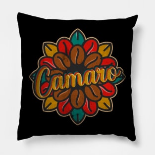 Camaro floral style Pillow