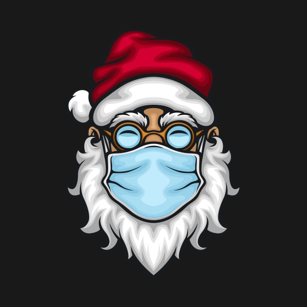 Santa Claus in Quarantine by BadrooGraphics Store