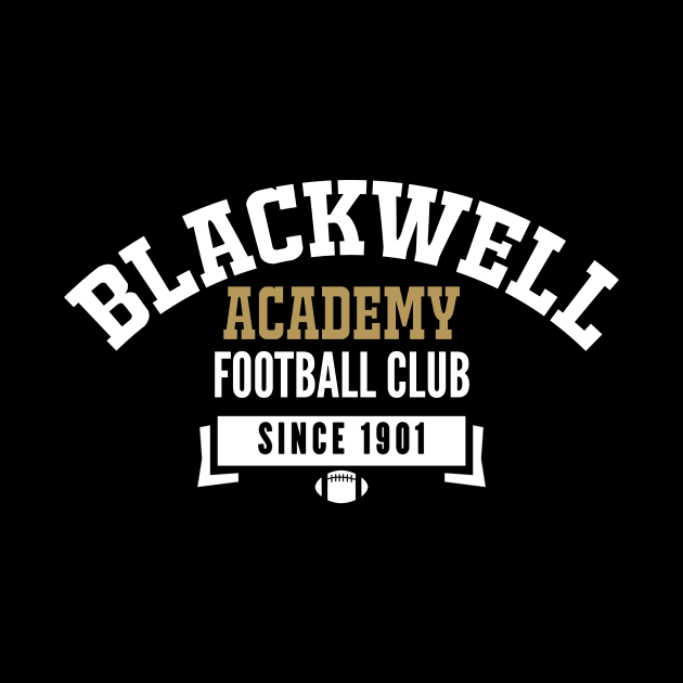 Blackwell Academy Football Club Vintage Design by AniReview