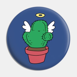 Angel Cactus Pin