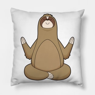 Sloth Yoga Meditation Pillow