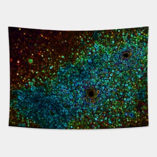 Black Panther Art - Glowing Edges 136 Tapestry