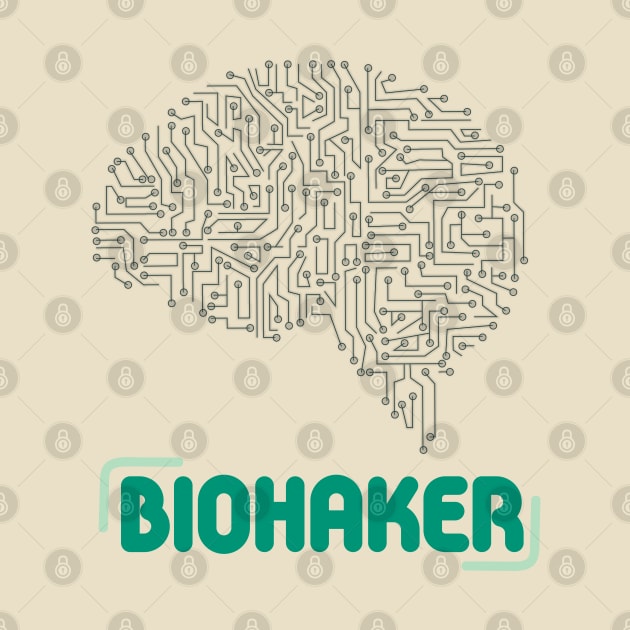 biohacker bio hack brain healthy technology by yassinnox
